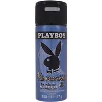 King of the Game by Playboy for Men 87g 24 Hour Deodorant Body Spray
