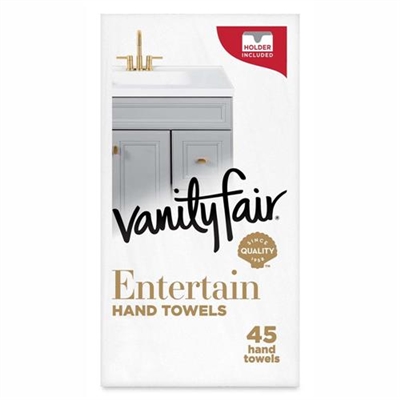 Vanity Fair Entertain Hand Towels 45 Hand Towels