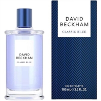 Classic Blue by David Beckham for Men 3.3oz Eau De Toilette Spray