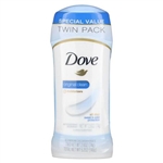 Dove Invisible Solid Deodorant Original Clean 2.6oz / 74g Twin Pack