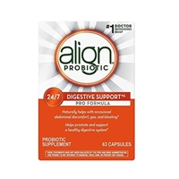 Align Probiotic 24/7 Digestive Support Pro Formula Probiotic Supplement 63 Capsules