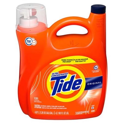 Tide Original Liquid Laundry Detergent 131 Loads 165oz