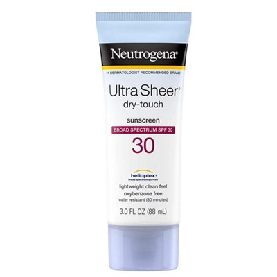 Neutrogena Ultra Sheer Dry Touch Sunscreen SPF 30 3oz / 88ml