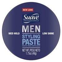 Suave Men Styling Paste Medium Hold 1.75oz / 49g