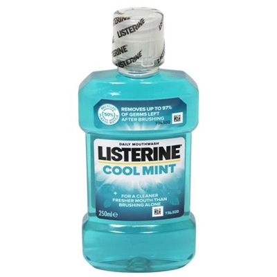 Listerine Daily Mouthwash Cool Mint 250ml