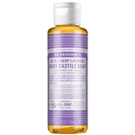 Dr. Bronners 18 In 1 Hemp Lavender Pure Castile Soap 4oz / 118ml