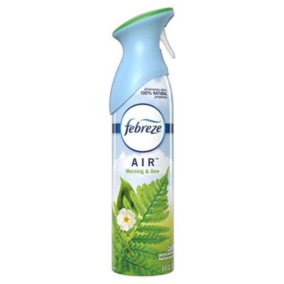 Febreze Odor Eliminating Air Freshener Air Morning And Dew 8.8oz / 250g