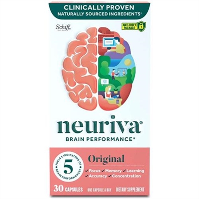 Schiff Neuriva Brain Performance Original 30 Capsules