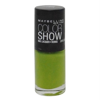 Maybelline Color Show Nail Lacquer 340 Go Go Green 0.23oz / 7ml