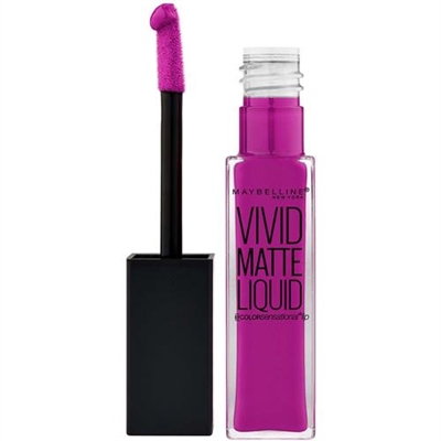 Maybelline Vivid Matte Liquid Lipstick 42 Orchid Shock 0.26 oz / 7.7ml