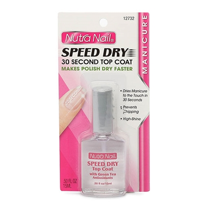 Nutra Nail Speed Dry 30 Second Top Coat 0.50oz / 15ml