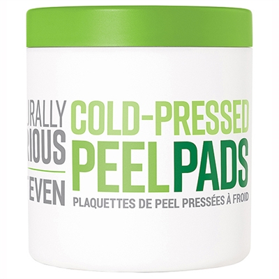 Naturally Serious Get Even Cold-Pressed Peel Pads 60 Pads