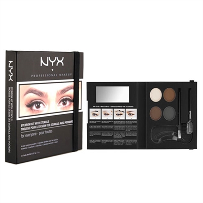 NYX Eyebrow Kit With Stencils 01 For Everyone