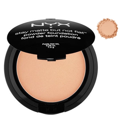 NYX Stay Matte But Not Flat Powder Foundation Medium Beige 0.26oz / 7.5g