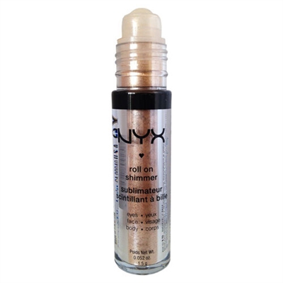 NYX Roll-On Shimmer 15 Nude 0.05oz / 1.5g