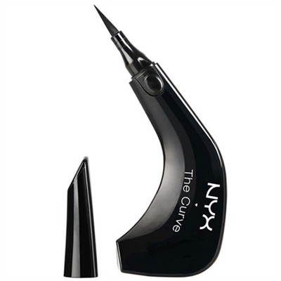 NYX The Curve Felt Tip Liner 01 Jet Black 0.014oz / 0.4ml