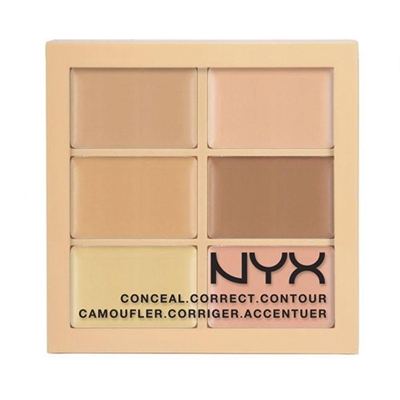 NYX Conceal Correct Contour Palette 01 Light 0.05oz / 1.5g