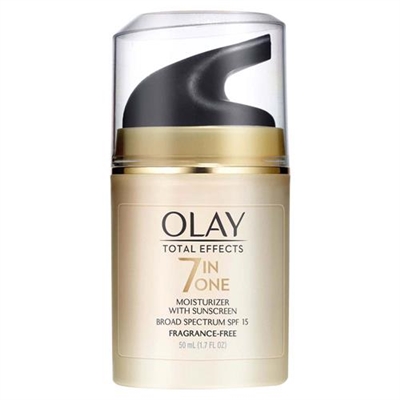 Olay Total Effects 7 In One Moisturizer With SPF 15 Fragrance Free 1.7oz / 50ml
