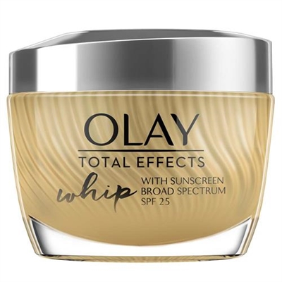 Olay Total Effects Whip Light As Air Finish Active Moisturizer SPF 25 1.7oz / 48g