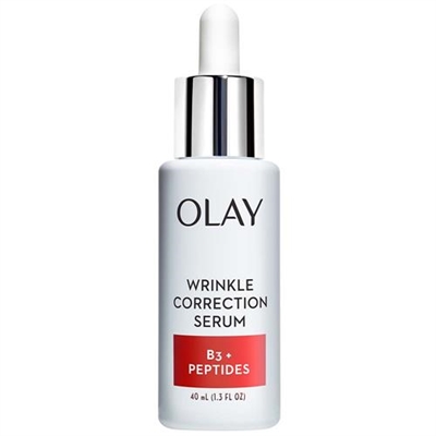 Olay Serums Wrinkle Correction Serum B3 + Peptides 1.3oz / 40ml