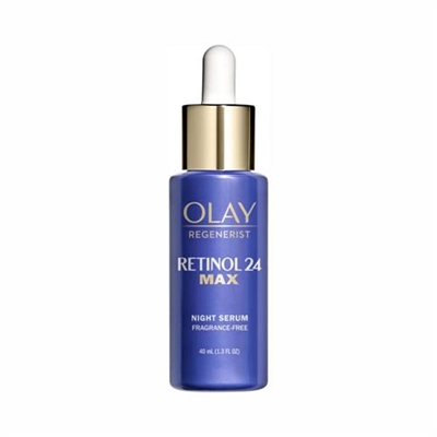 Olay Regenerist Retinol 24 Night Serum Fragrance Free 1.3oz / 40ml