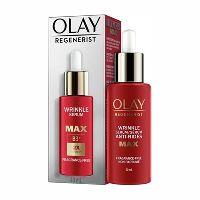 Olay Regenerist Wrinkle Serum Max Fragrance Free 1.3oz / 40ml