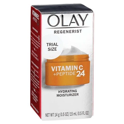 Olay Regenerist Vitamin C + Peptide 24 Hydrating Moisturizer 0.5oz / 15ml