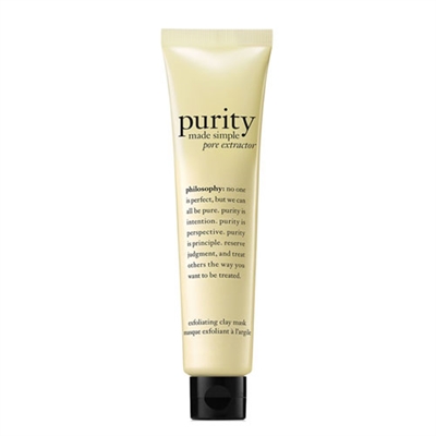 Philosophy Purity Made Simple Pore Extractor Exfoliating Clay Mask 2.5oz / 75ml