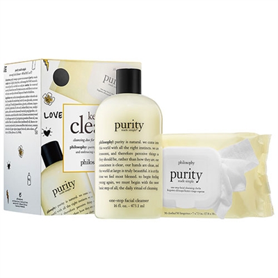 Philosophy Keep It Clean Cleansing Duo for Vacays  Staycays