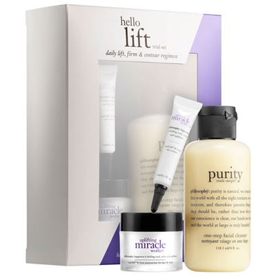 Philosophy Hello Lift Trial 3 Piece Set