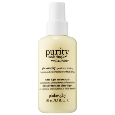 Philosophy Purity Made Simple UltraLight Moisturizer 4.7oz / 141ml