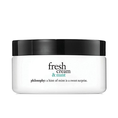 Philosophy Fresh Cream & Mint Glazed Body Souffle 8oz / 240ml