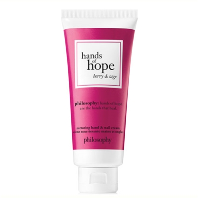 Philosophy Hands Of Hope Nurturing Hand & Nail Cream Berry & Sage 1oz / 30ml