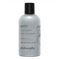 Philosophy Purity Made Simple One Step Facial Cleanser With Charcoal Powder 8oz / 240ml