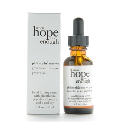 Philosophy When Hope is not Enough Facial Firming Serum 1.0 oz / 29.6ml