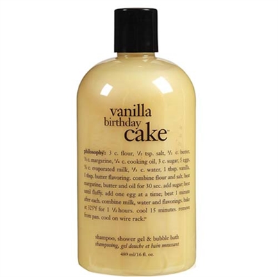 Philosophy Vanilla Birthday Cake Shower Gel 16 oz / 480ml