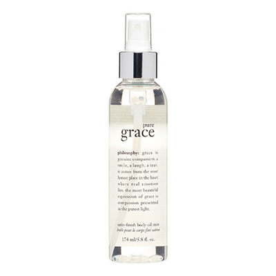 Philosophy Pure Grace Satin Finish Body Oil Mist 5.8 oz / 174ml