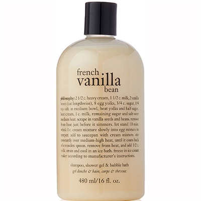 Philosophy French Vanilla Bean Shower Gel 16 oz / 480ml