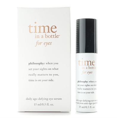 Philosophy Time In A Bottle for Eyes Daily Age Defying Eye Serum 15ml / 0.5oz