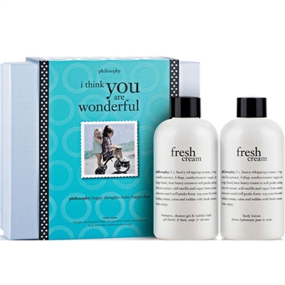 Philosophy I Think You Are Wonderful 2 Pieces Gift Set