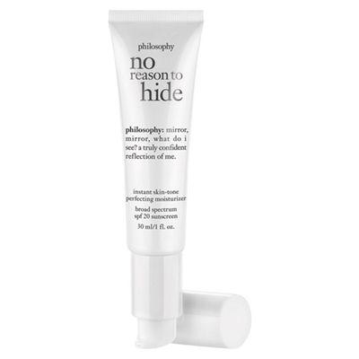 Philosophy No Reason To Hide Instant Skin Tone Moisturizer SPF 20 Light 1.0oz / 30ml