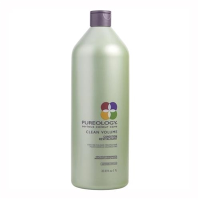 Pureology Clean Volume Conditioner 33.8oz / 1L