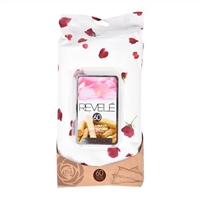 Revele Rose Granati  Sandalwood Makeup Remover Wipes 60 Sheets