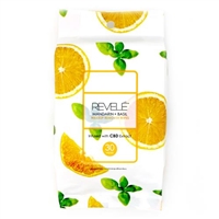 Revele Mandarin  Basil Makeup Remover Wipes 30 Sheets