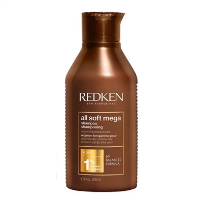 Redken All Soft Mega Shampoo 10.1oz / 300ml