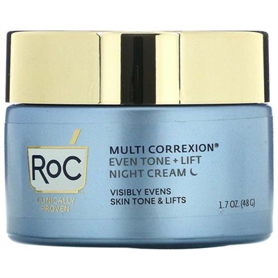 RoC Multi Correxion Even Tone + Lift 5 In 1 Night Cream 1.7oz / 48g