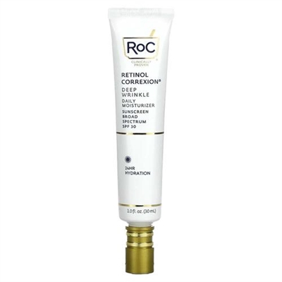 RoC Retinol Correxion Deep Wrinkle Daily Moisturizer SPF30 1.0oz / 30ml