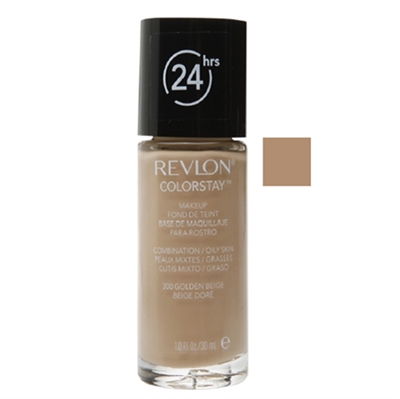 Revlon Colorstay 24hrs Foundation Combination - Oily Skin 300 Golden Beige 1.0oz / 30ml
