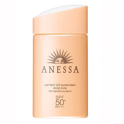 Shiseido Anessa Perfect UV Mild Milk Sensitive Skin SPF50+ 2oz / 60ml