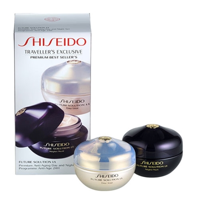 Shiseido Traveller's Exclusive Future Solution LX Premium Anti-Aging Day & Night 2 Piece Set